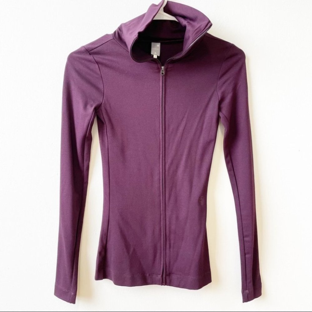 G-Star Raw Maroon Cotton Slim Athletic Zip Up
